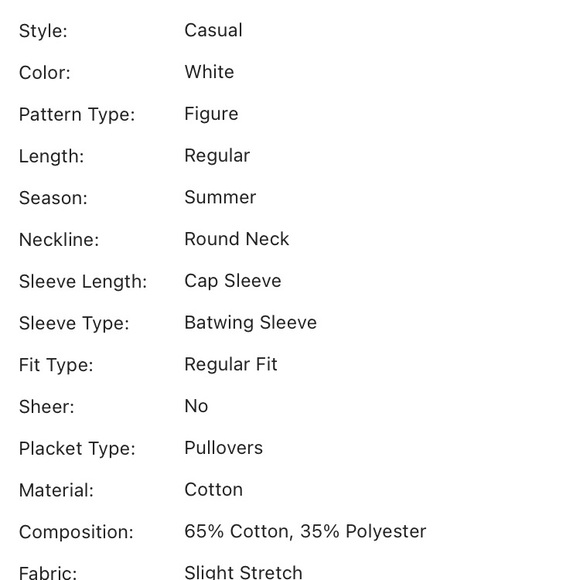 SHEIN tee - Picture 3 of 3